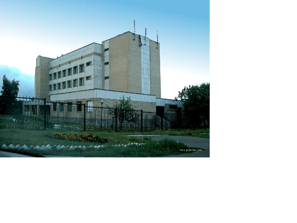 Здание Паллиативного отделения районной больницы в с. Красный Октябрь.